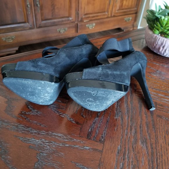 Jessica Simpson Black Heel 8.5 - Picture 6 of 7